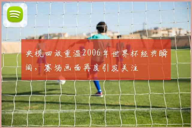 央视回放重温2006年世界杯经典瞬间，赛场画面再度引发关注