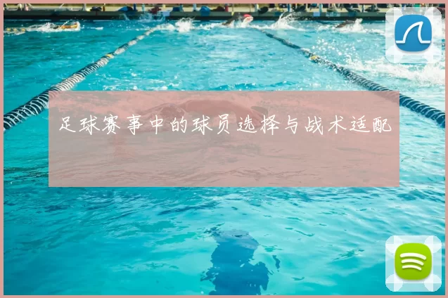 足球赛事中的球员选择与战术适配